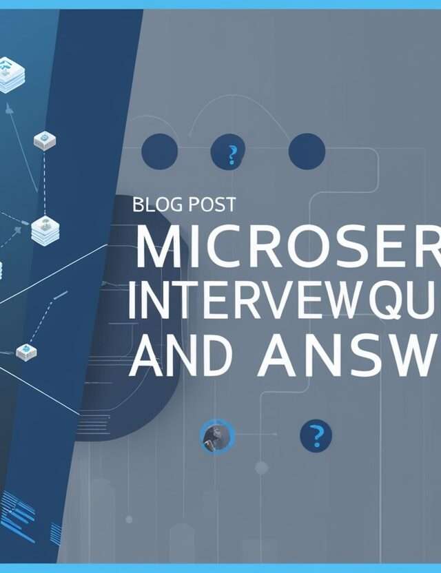 Top Microservices Interview Questions and Answers