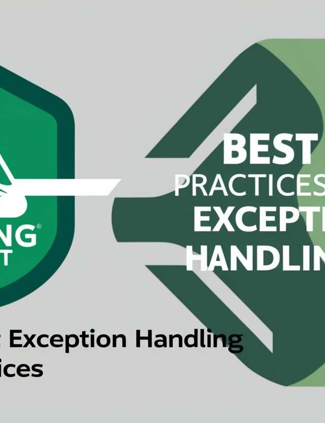 spring boot exception handling best practices