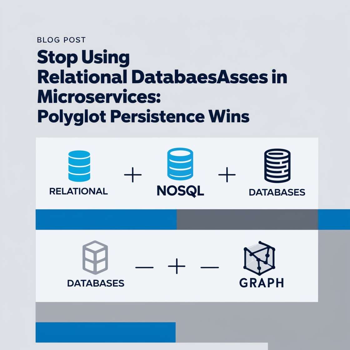 Stop Using Relational Databases for Microservices: Polyglot Persistence Wins